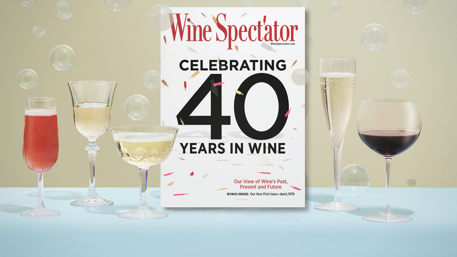 Home Wine Spectator's 40th Anniversary
